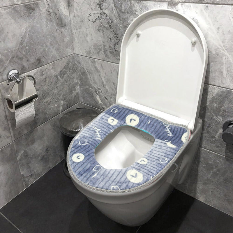 Pack X2 Funda Asiento Inodoro Cubierta Asiento Wc Funda Baño