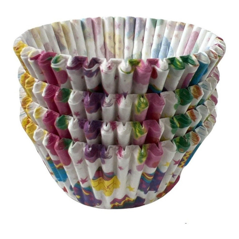 Pack 100 Capsulas Cupcakes 6 Cm Moldes De Papel Para Cupcak