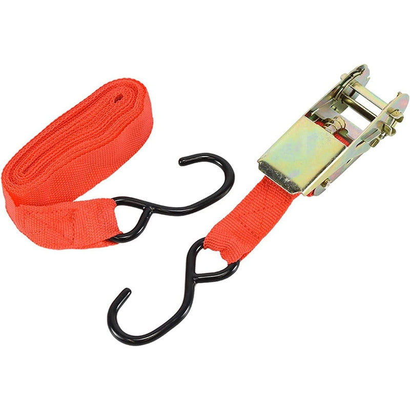 Eslinga Amarre 6m Con Rachet Linga De Carga Para Camioneta