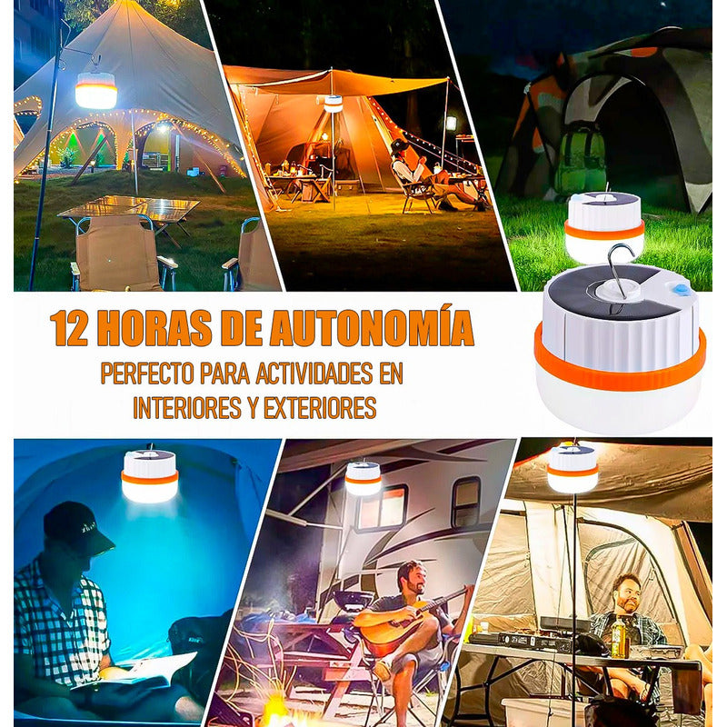 Lamparas Para Camping Lampara Solar Recargable Lampara Led