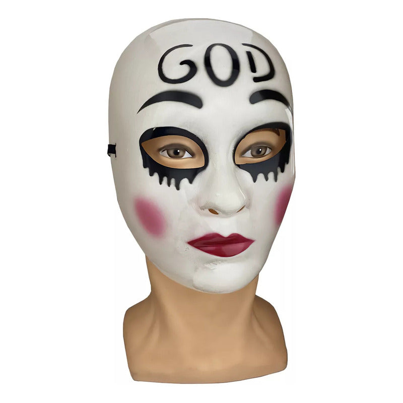 Mascara De Plastico La Purga God Mascara Adultos La Purga Arcashopping Máscara La Purga Diseño God Máscara De Halloween Disfraz