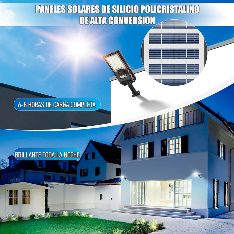 Foco Solar 500w Focos Solares Led Focos Exteriores Foco Led