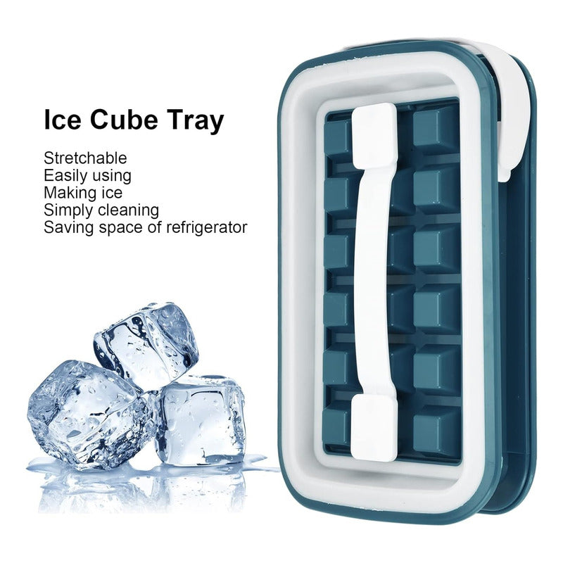 Molde Para Hielo Hielera Botella Fabrica Cubo Cubetera Hielo
