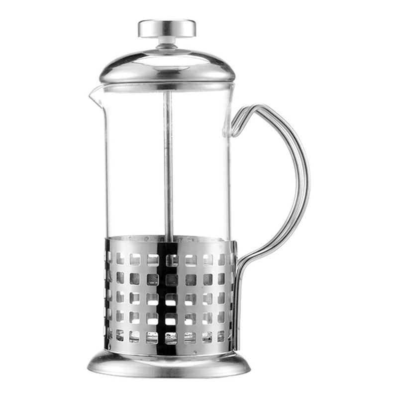 Cafetera Francesa Prensa De Émbolo Acero Inoxidable 600 Ml