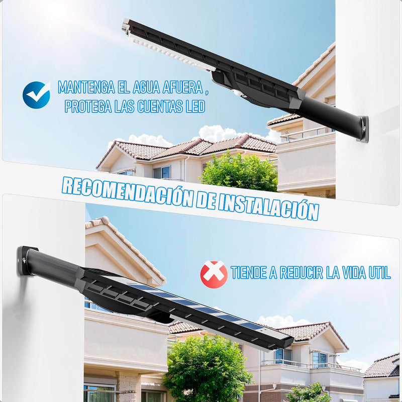 Foco Solar 500w Focos Solares Led Focos Exteriores Foco Led