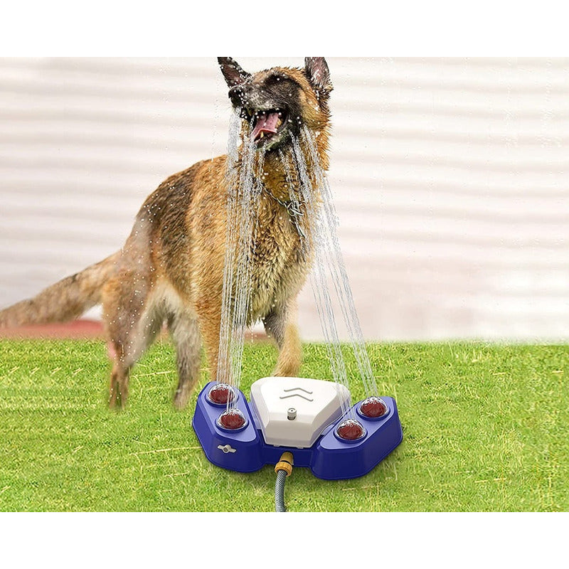 Fuente De Agua Para Mascota Rociador Dispensador Agua Perros
