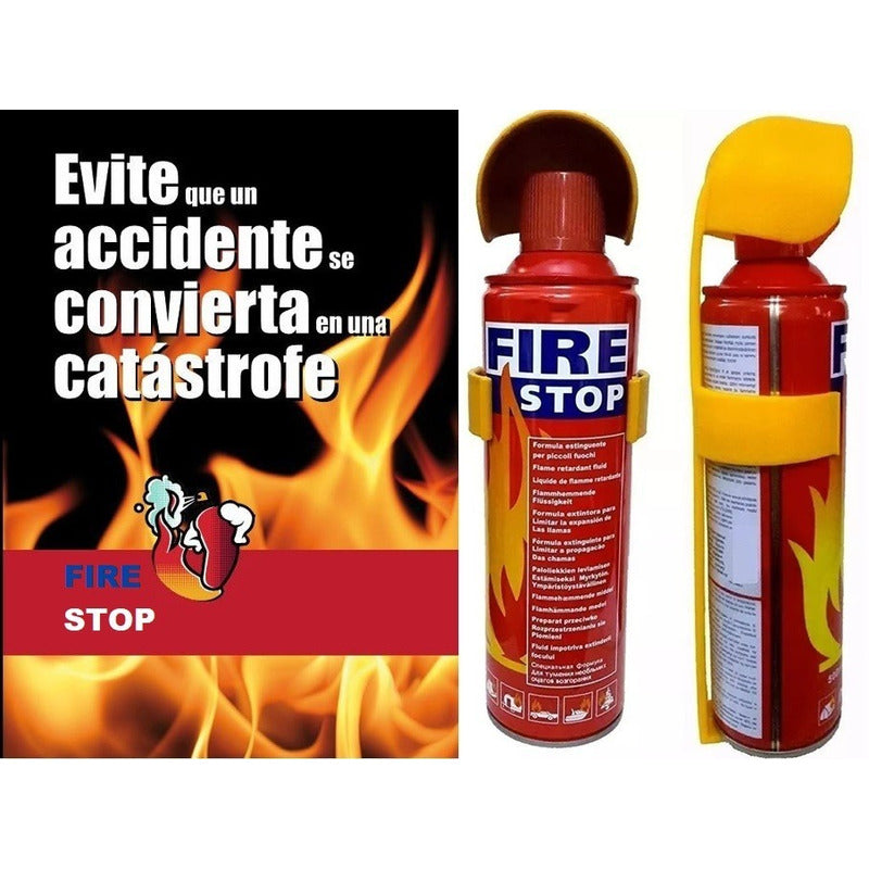 Extintor Portatil Extinguidor Seguridad Auto 500ml