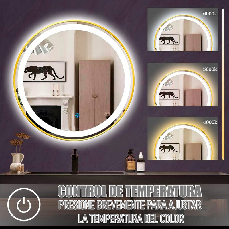 Espejos Led Espejo Redondo Decorativo Espejos Colgantes Led