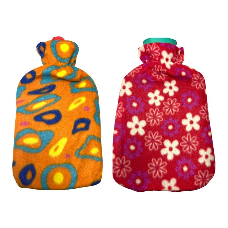 Guatero Con Funda Polar Guateros De Agua Caliente Manos Pies