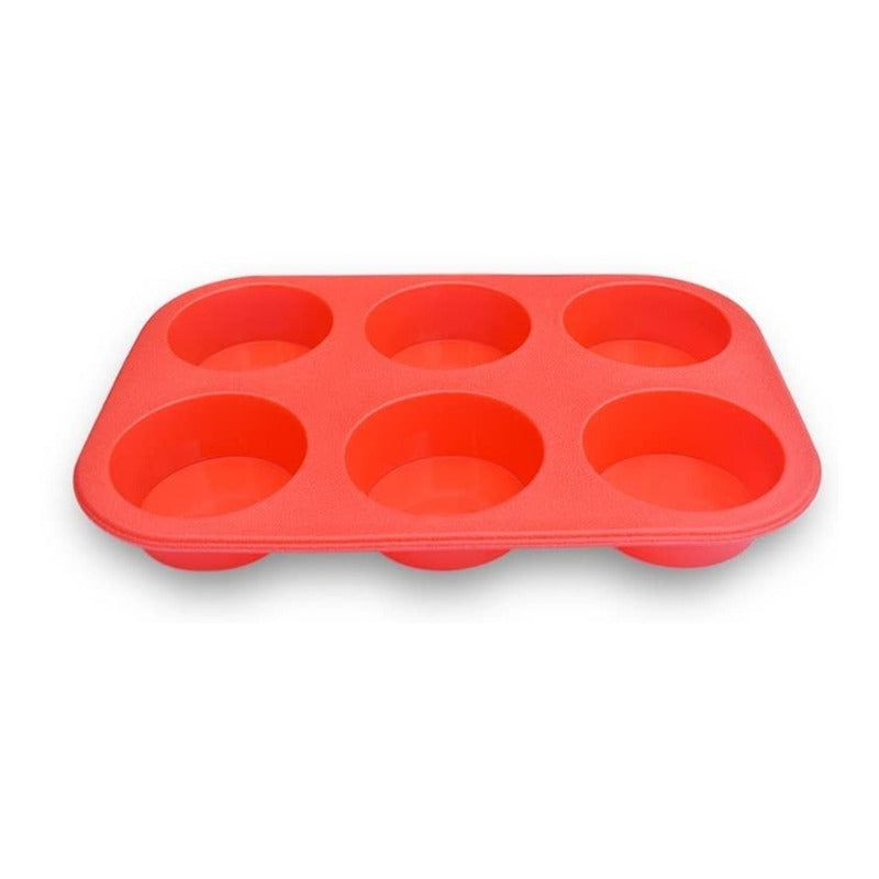 Molde Silicona Moldes Cupcakes Moldes Cupcakes Baratos 6 Cup