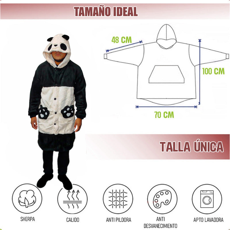 Polerones Chiporro Pijama De Invierno Poleron Invierno Disfraz De Panda Adulto Poleron Con Capucha Polerones Invierno Pijama Chiporro Con Diseño