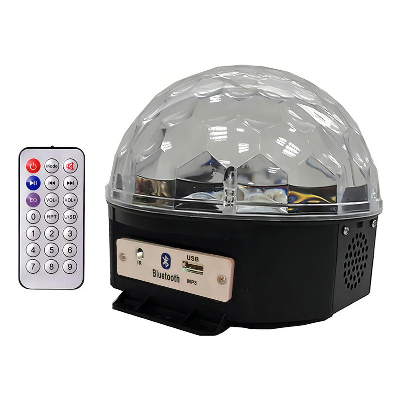 Bola Disco Luces Disco Luz Disco Led Discobola De Disco Gira