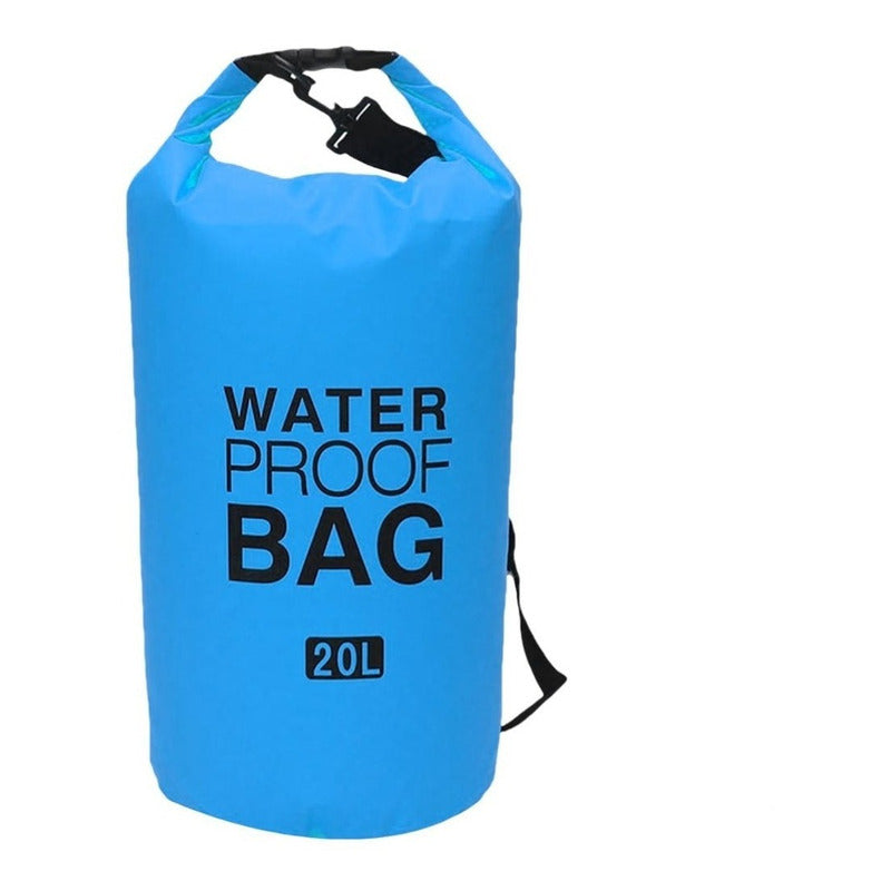 Bolso Seco Impermeable Mochila Camping 20 Litros Waterproof