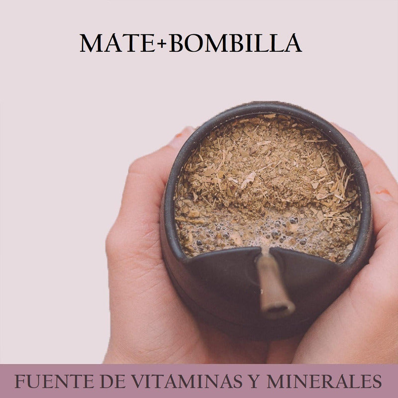 Mate Con Bombilla Keep Mate Acero Inoxidable Mate 230ml Mate