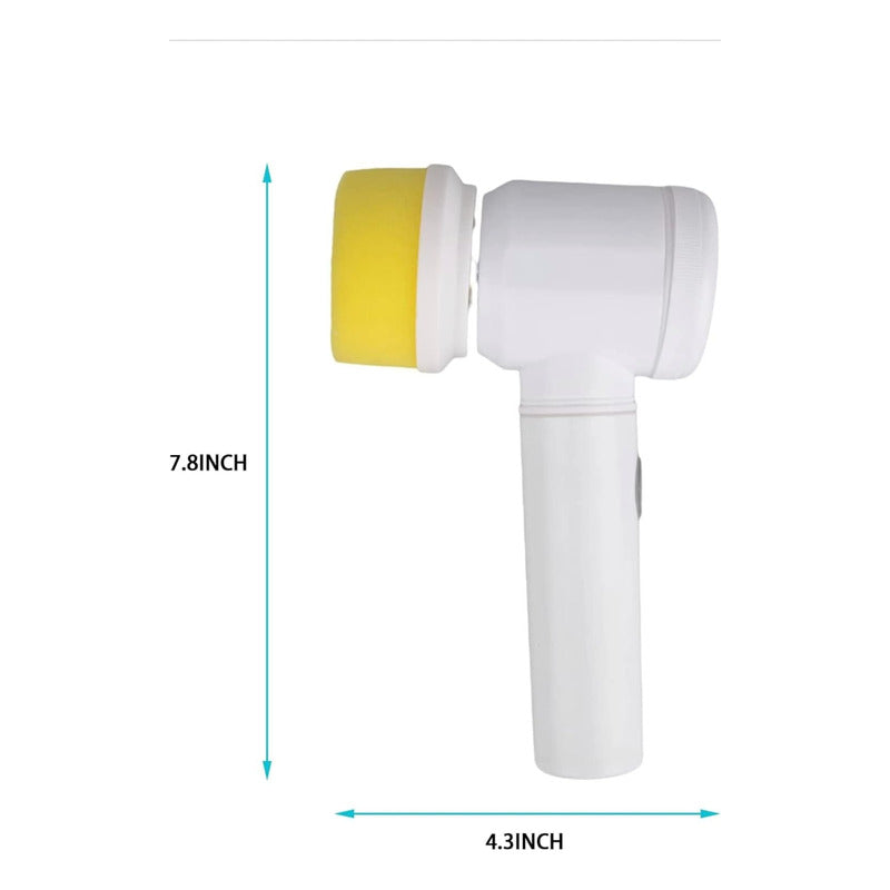 Cepillo Limpieza Eléctrico Multifuncional Cepillo Recargable