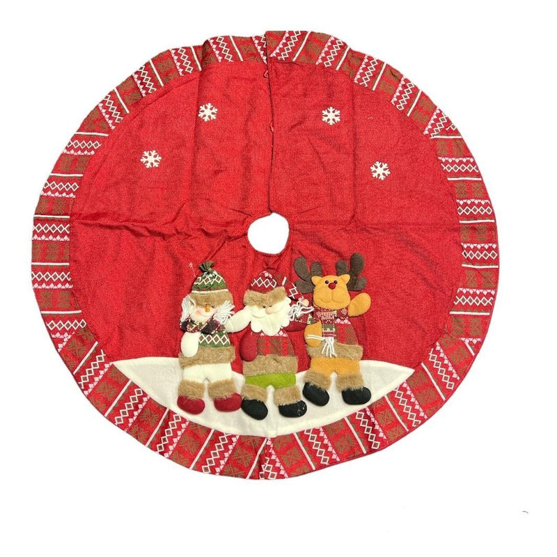 Faldon Arbol Navidad Pie De Arbol Cosas Navideñas Fundas Nav