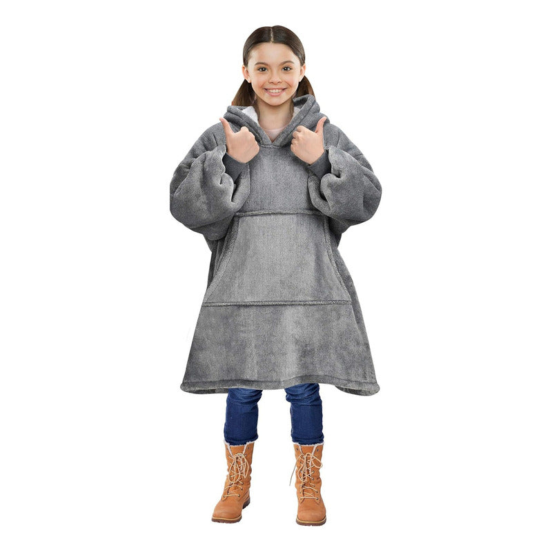 Pack X2 Poleron Peludo De Niña Poleron Con Capucha Niño Polerones Poleron Gigante Poleron Sherpa Frio Invierno Arcashopping Pijama Polar Manta Sherpa