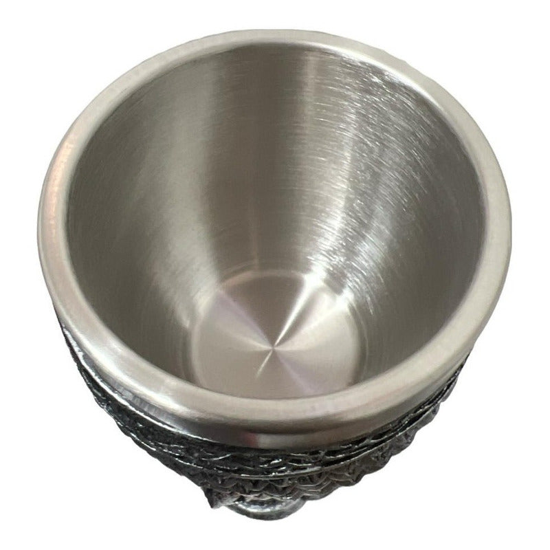 Copa Caliz Medieval Copa Vikingo Copa Gotica Resina Y Acero