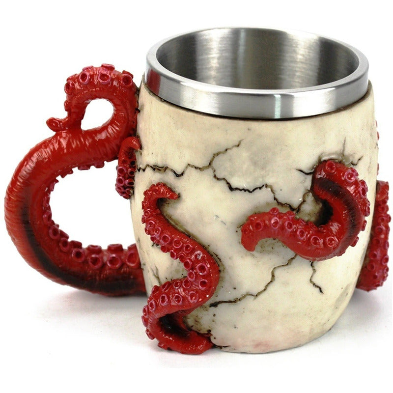 Tazon Grande Tazon Kraken Tazon Calavera Mug Acero Inox