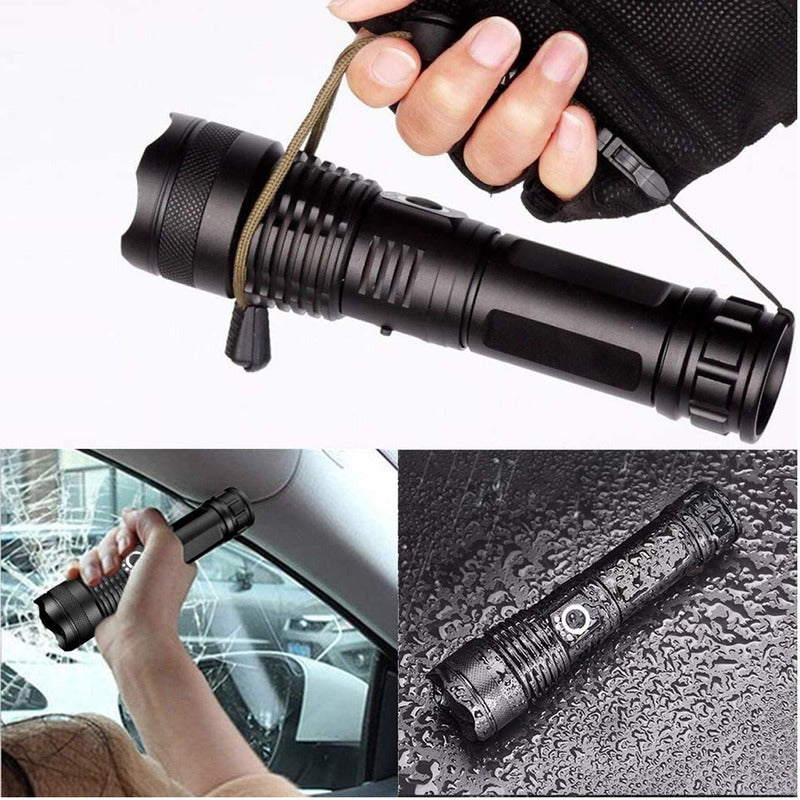 Linterna Tactica Militar Linternas Tacticas Recargables Caza