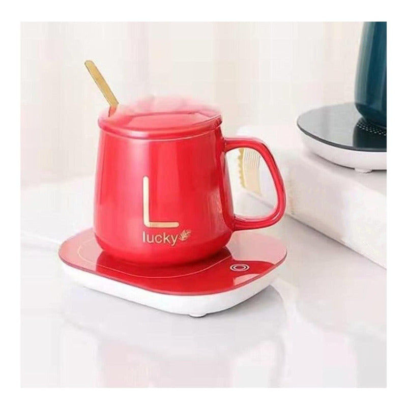 Tazon Con Calentador Taza Tazas De Te Tazas Cafe Electrica