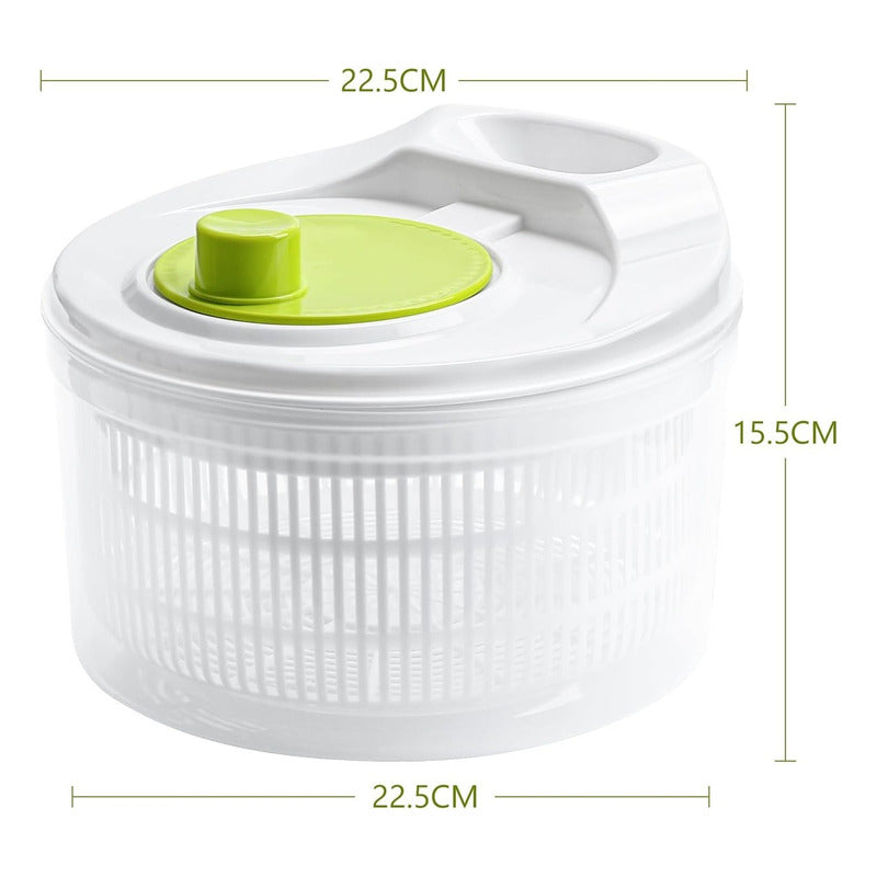 Escurridor Vegetales Centrifugador Verduras Secador Verduras