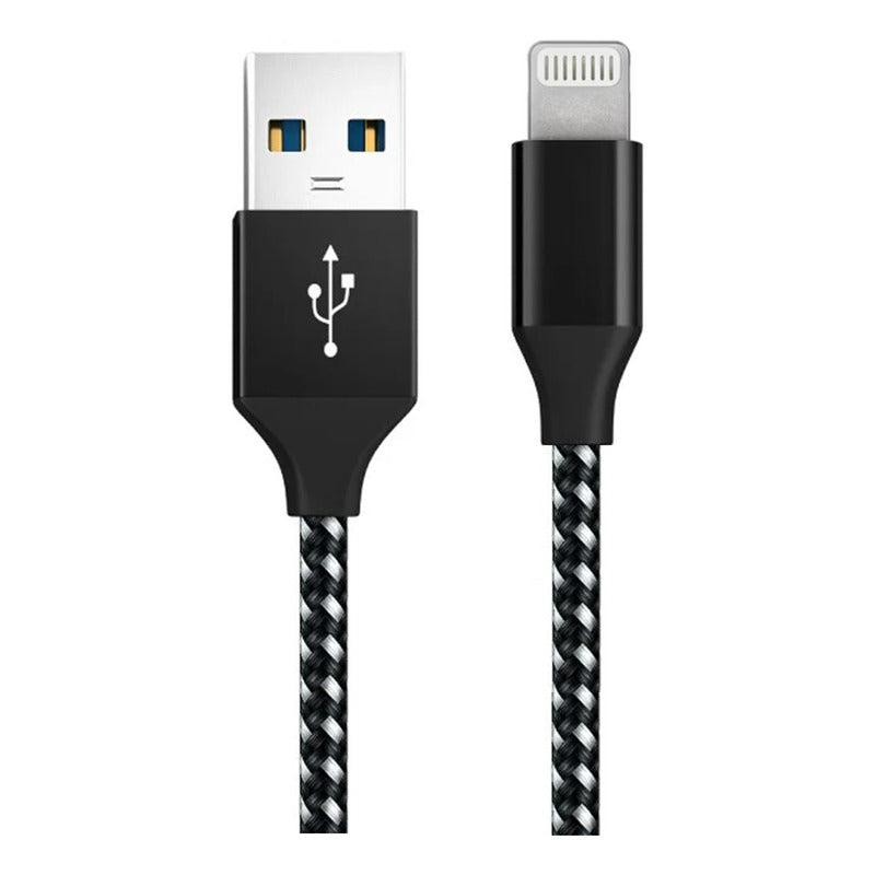 Cable Para Lightning Usb Cable Carga Rapida 3 Metros