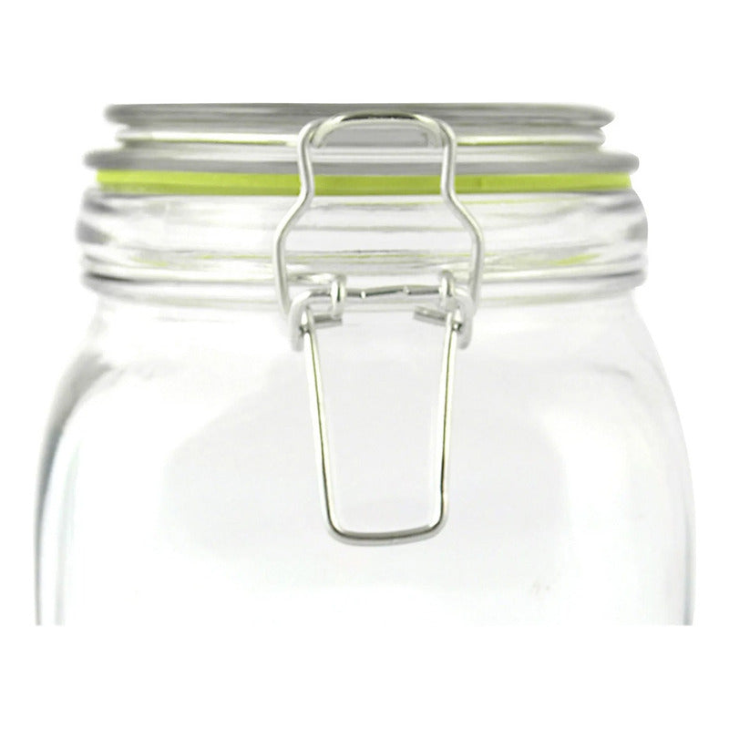 Frasco Hermético 750 Ml Contenedor Vidrio Keep