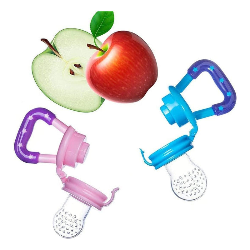 Chupete Fruta Bebe Mordedor Rasca Encías Bebés Chupe Silicon