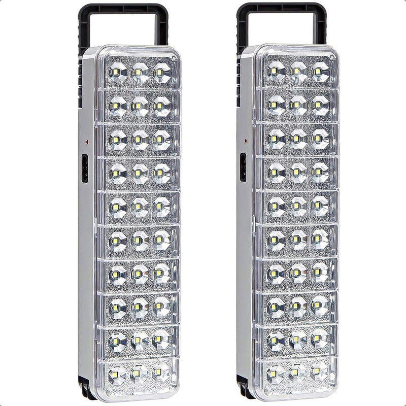 Pack 2 Luces De Emergencia Led Foco Led Emergencia 30 Led