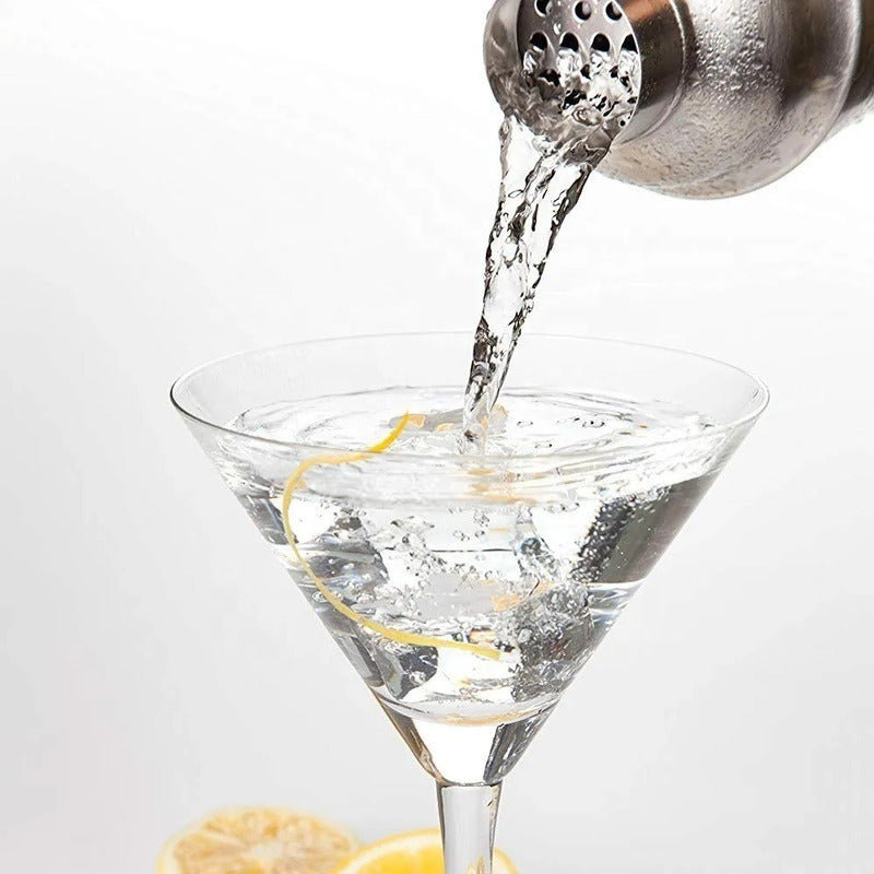 Vaso Coctelero Acero Inoxidable Tragos Coctel 500ml Bebidas