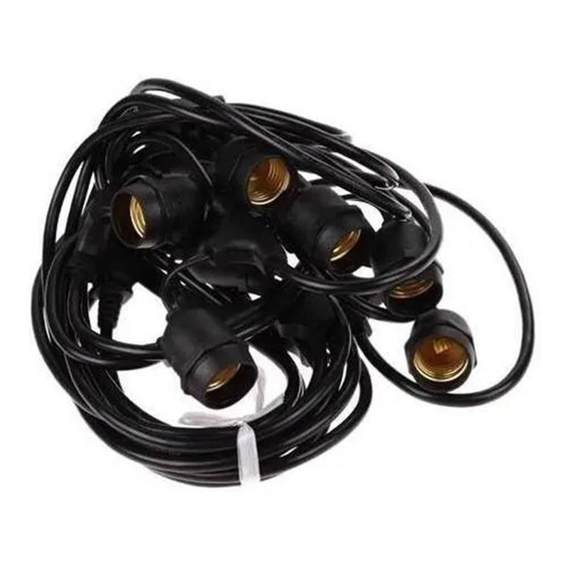 Guirnaldas De Luces Para Terrazas Soquete 5 Mtrs Guirnalda