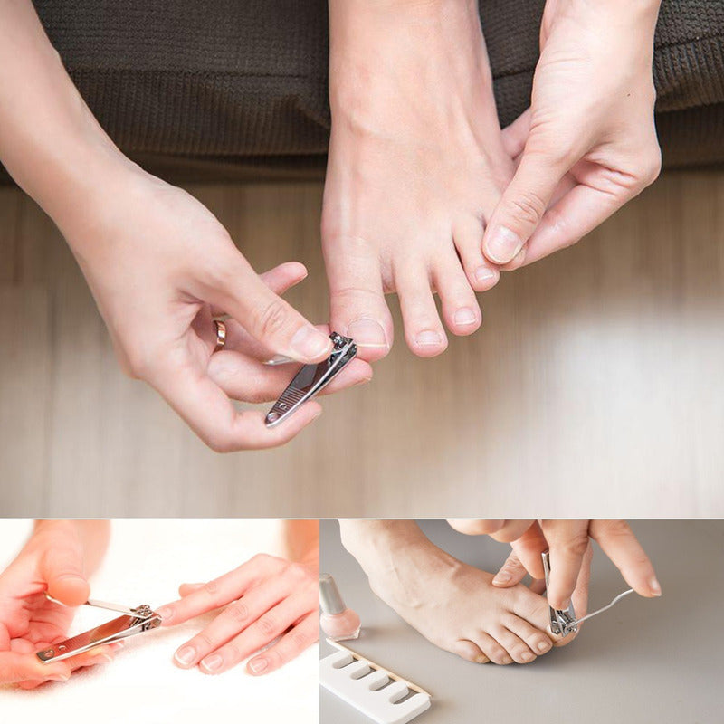 Set Manicure Permanente 10 Pieza Corta Cuticulas Profesional