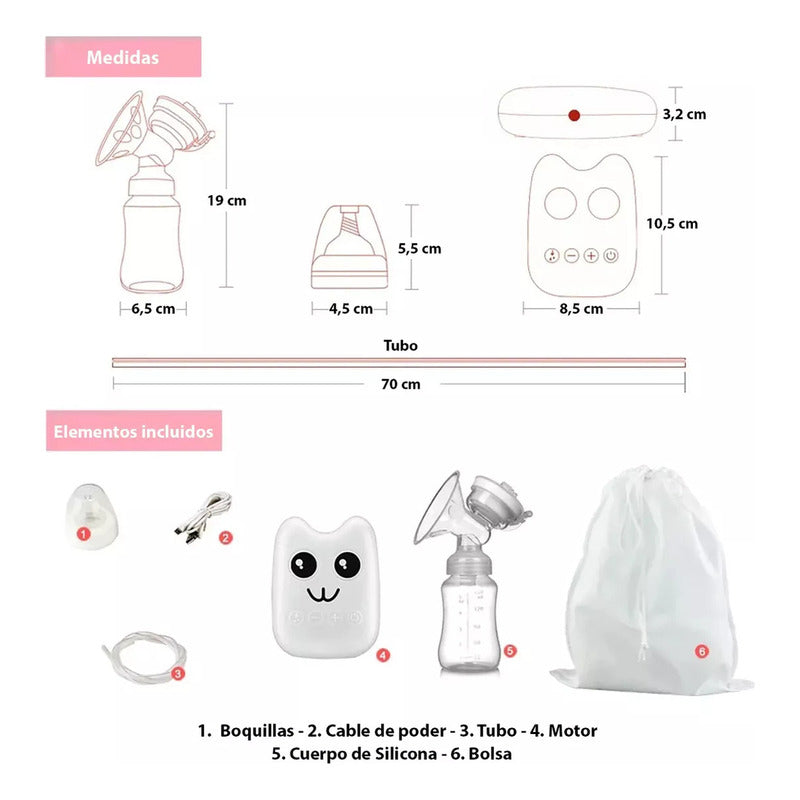 Extractor Leche Para Bebe Extractor De Leche Materna Electrico Arcashopping Extractor De Leche Materna Portatil Usb Saca Leche Inhalambrico Saca Leche Mamadera