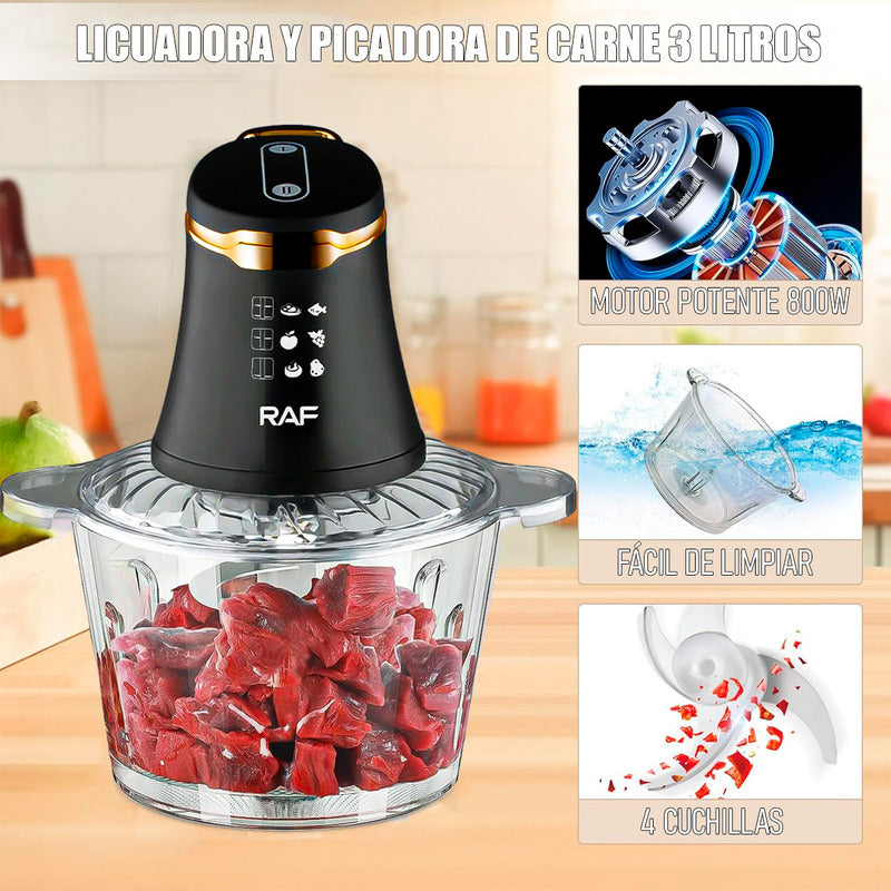 Procesador Alimentos Picadora Electrica Picadora De Carne Arcashopping Picatodo Electrico Procesador De Carne Picadora Electrica De Carne Picadora De Verduras Picadora De Alimentos 3 Litros