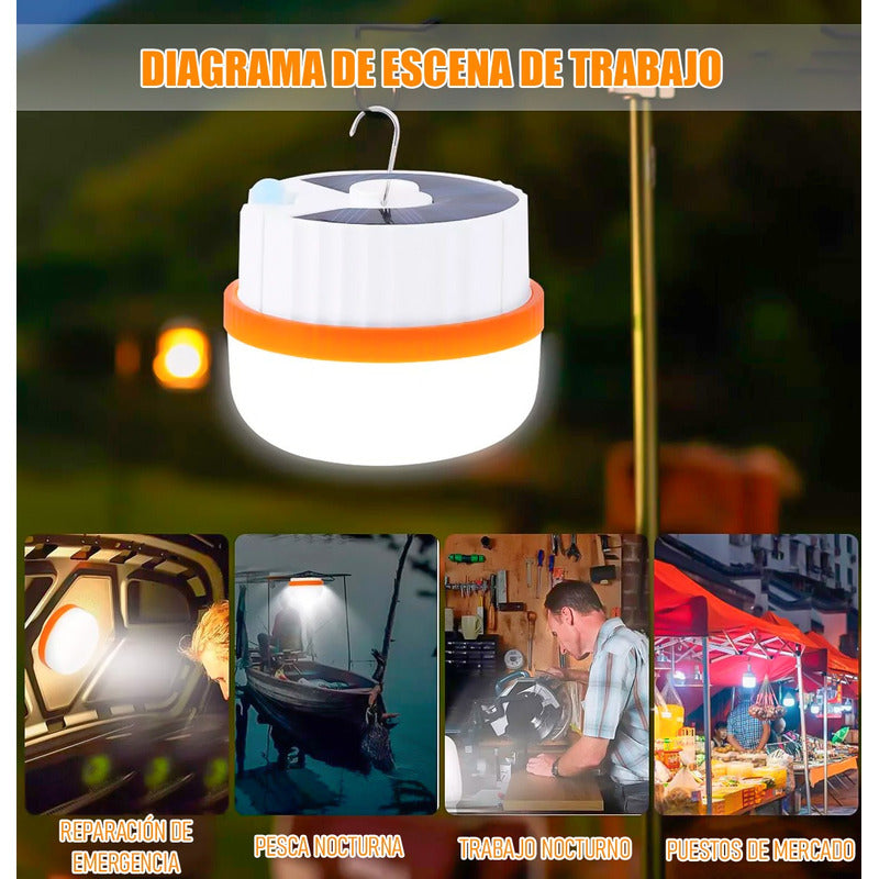 Lamparas Para Camping Lampara Solar Recargable Lampara Led