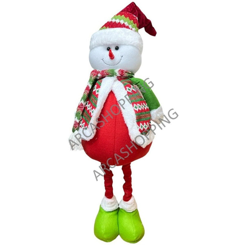 Mono Patas Largas Monitos Navideños Patas Larga Muñeco Nieve