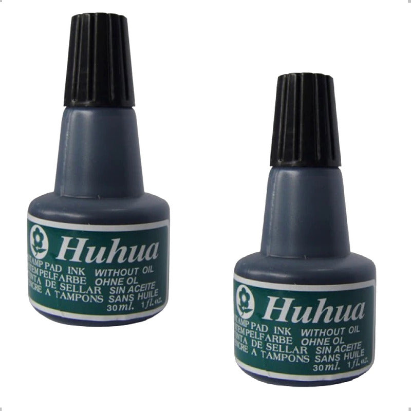 Pack X2 Tinta Timbres Manuales Tinta Para Sello Tinta Tampón