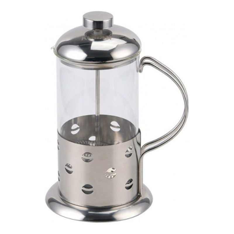 Cafetera Francesa Prensa De Émbolo Acero Inoxidable 600 Ml