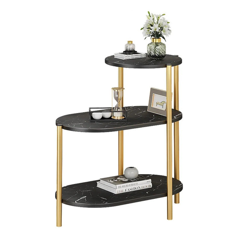 Mesa Centro 3 Niveles Mesa Auxiliar Decorativa Mesa Lateral