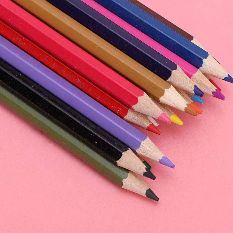 Set 24 Lapices De Colores Lapices De Dibujo Lápiz De Madera