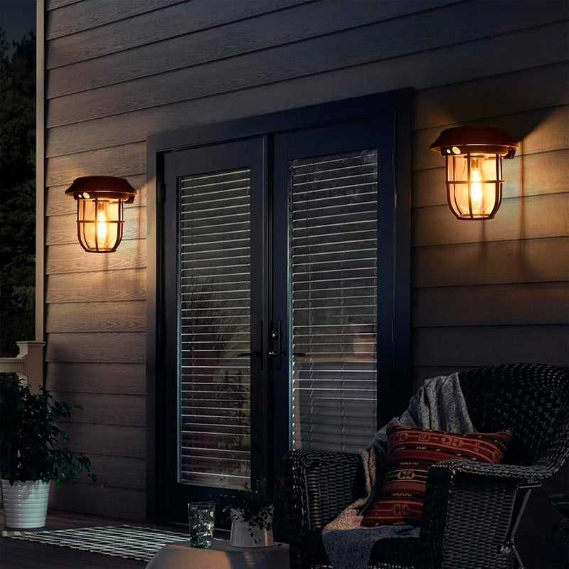 Lamparas Solares Exteriores Estacas Solares Para Jardin Foco Negro