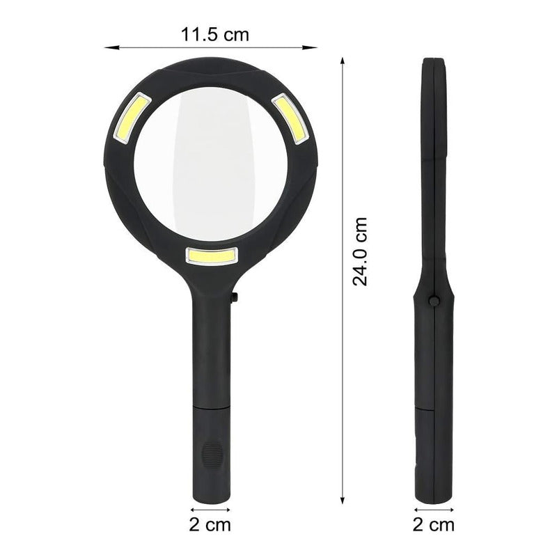 Lampara Lupa Lupa Con Luz Lupa Con Luz Led 250 Lumens