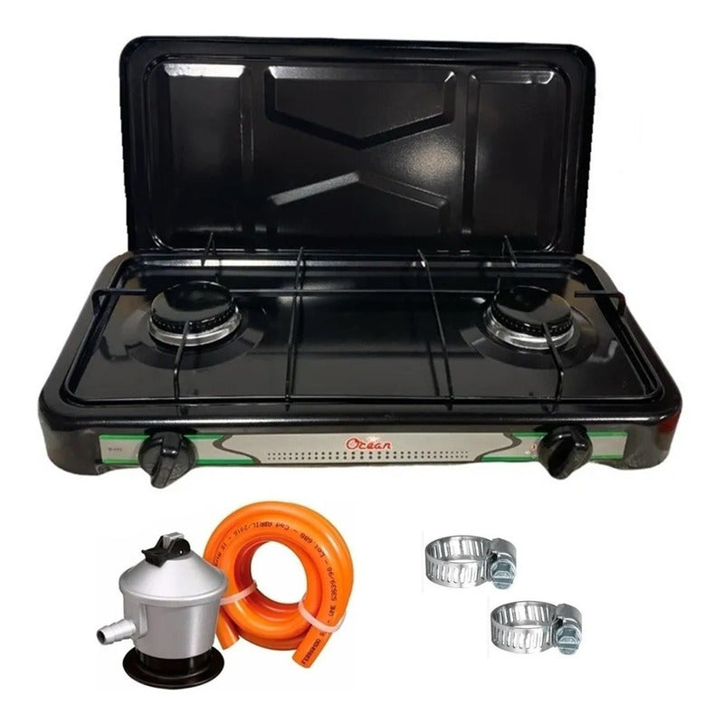 Set Cocinilla A Gas Camping Set De Cocina Manguera Regulador