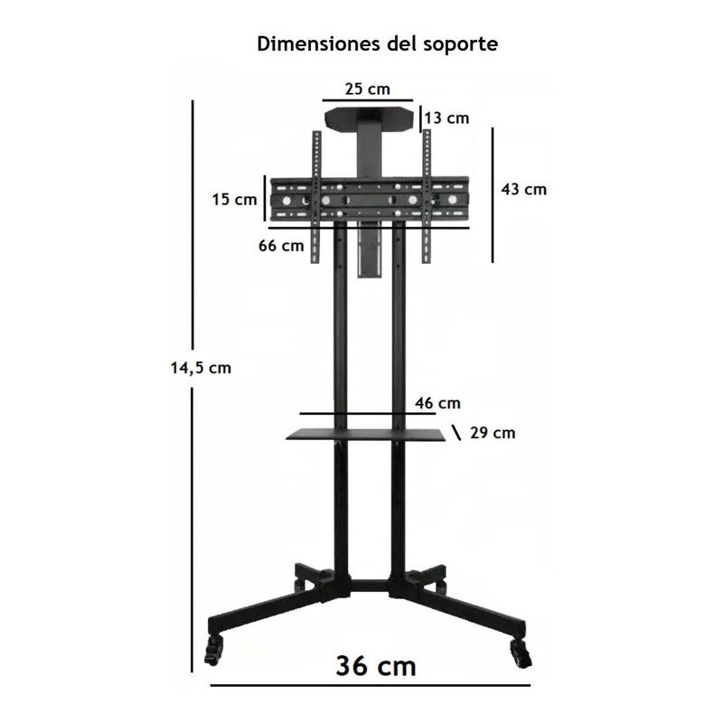 Soporte Tv Pedestal Soporte Para Smart Tv 32-65 Pulgadas