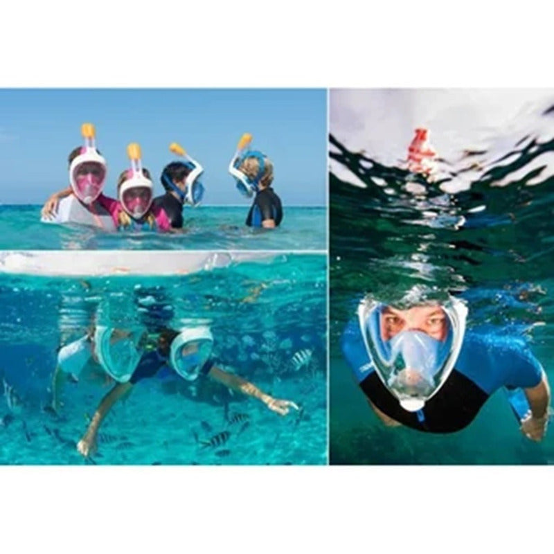 Mascara Snorkel Mascara De Buceo Snorkel Fullface Completa