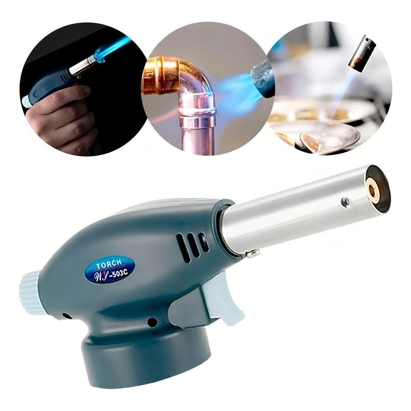 Soplete Soldador Flambeador Con Encendido Electronico Fg915