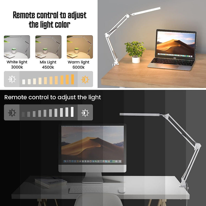 Lampara Led Escritorio Lampara Articulada Con Abrazadera Usb