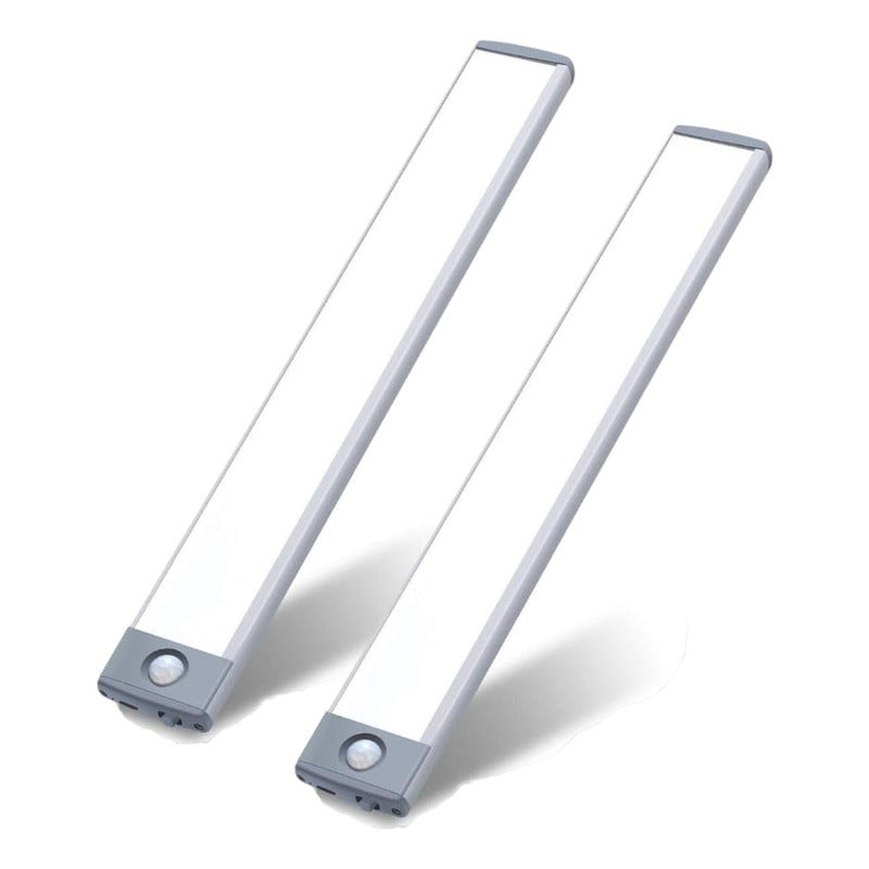 Pack X2 Luz Led Con Sensor Movimiento Barra Closet Baño Coci