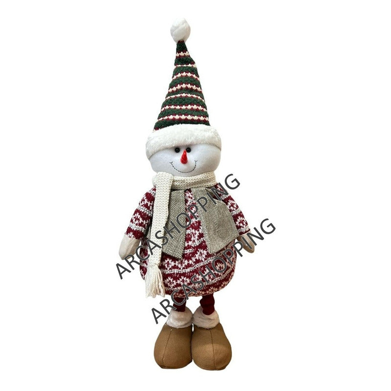 Mono Patas Largas Monitos Navideños Patas Larga Muñeco Nieve